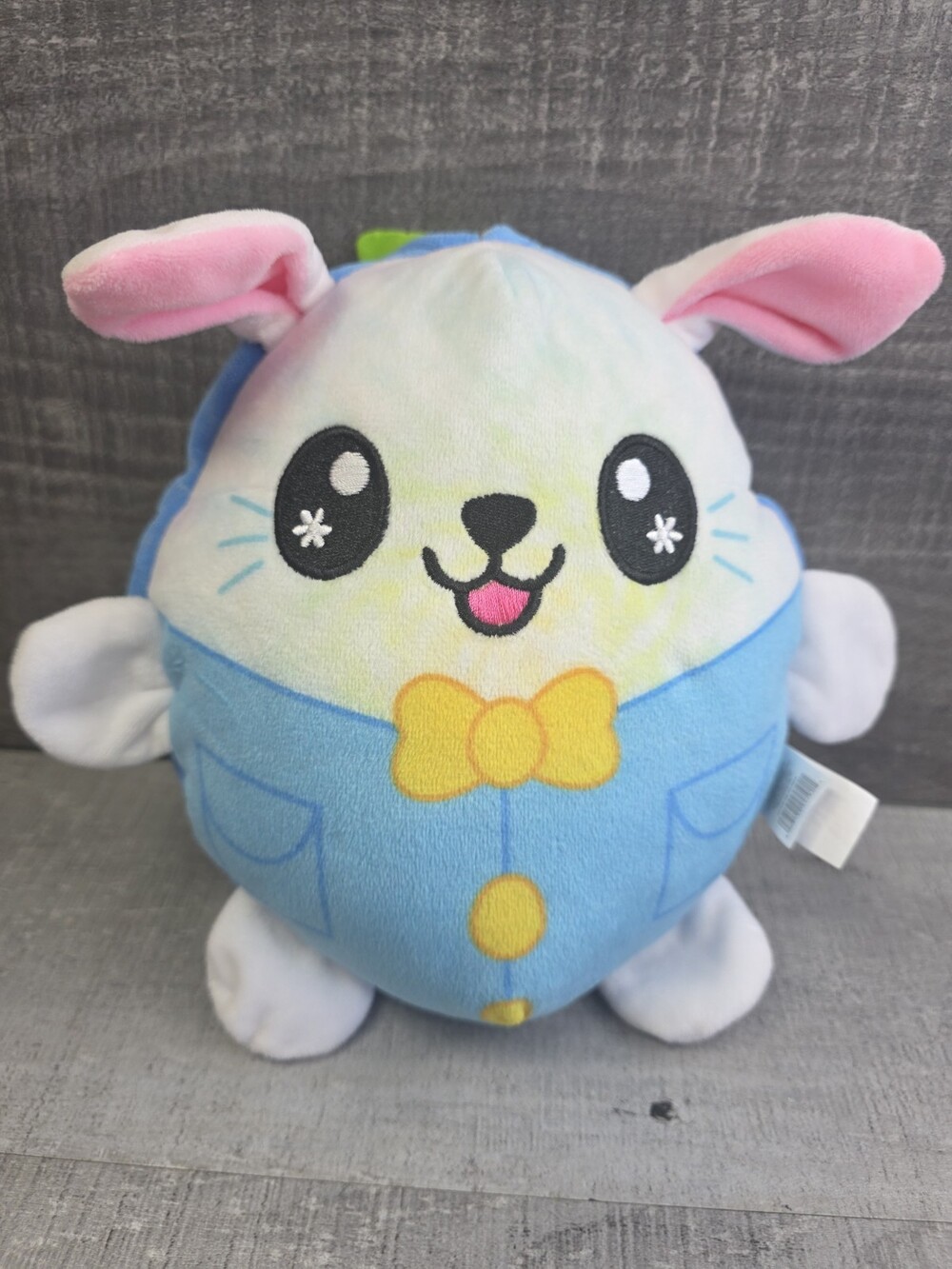 Stuffed Rabbit And Carrot Reversible Convertible Plush Bunny Easter Toy b316